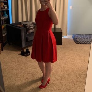 NWT Loft Sleeveless Swing Dress